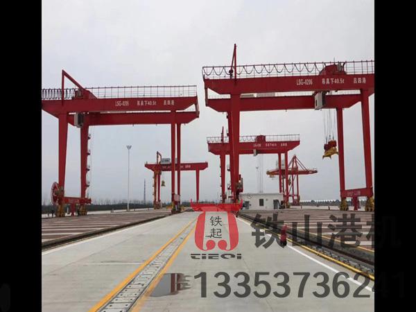 遼寧大連軌道式集裝箱龍門吊廠家軌道式集裝箱門式起重機(jī)作業(yè)效率高